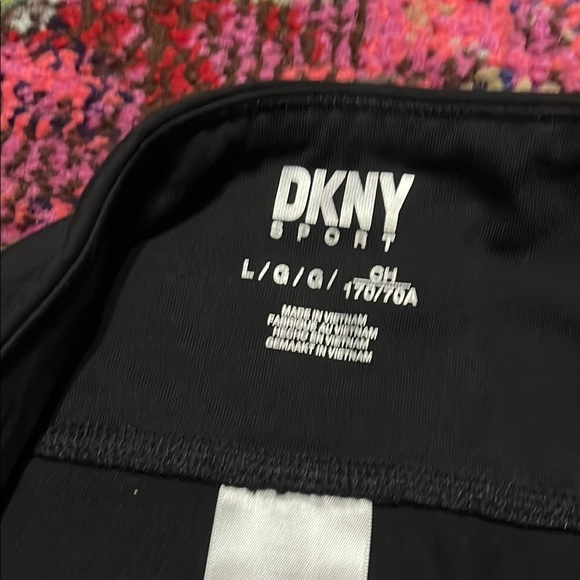 DKNY Black Biker Shorts - Picture 2 of 5